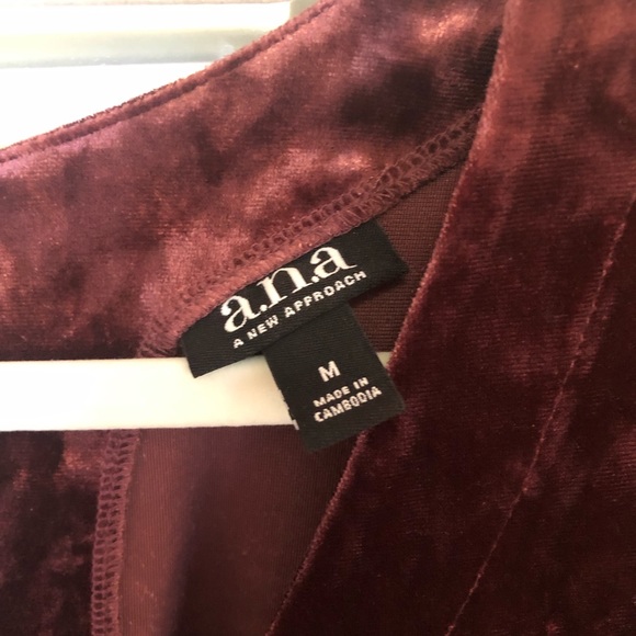 ANA Velvet DRESS - Picture 8 of 9